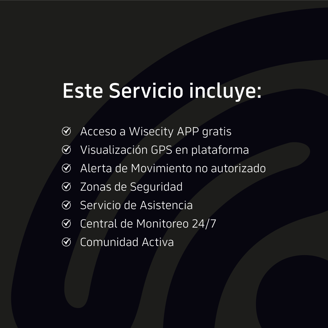 Servicio Anual GPS PRO WiseCity - Audi Chile - Wisecity Chile